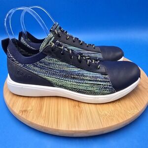 Alegria TRAQ QEST Smart Shoe Knit Sneaker Walker Navy Blue Green‎ EU 39 US 8.5-9